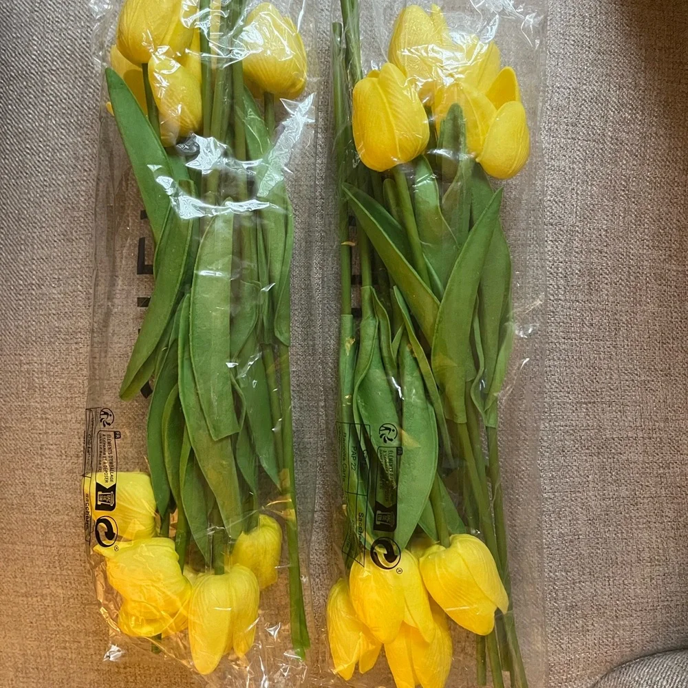 Yellow tulip stems spring flowers yellow flower tulip florals flower arranging